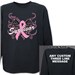 Butterfly Breast Cancer Survivor Long Sleeve Shirt 9074302X