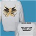 Childhood Cancer Survivor Buttefly Long Sleeve Shirt 9074311X