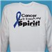 Blue Hope Ribbon Awareness Long Sleeve Shirt 9075589X