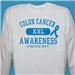 Colon CancerAthletic Detp. Long Sleeve Shirt 9075658X
