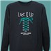 Lace It Up Cervical Cancer Walk Long Sleeve Shirt 9076241X