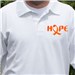 Hope Ribbon Polo Shirt | Multiple Sclerosis Shirts