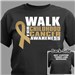 Personalized Walk for Childhood Cancer Awarness T-Shirt 34243X