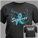 Ovarian Cancer Survivor Butterfly T-Shirt 34305X