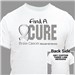 Find A Cure Brain Cancer Awareness T-Shirt 34388X