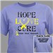 Hope Love Cure Bladder Cancer T-Shirt 34445X