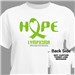 Hope Lymphoma Cancer Awareness T-Shirt 34503X