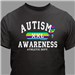 Autism Awareness Athletic Dept. XXL T-Shirt | Autism Awareness Shirts