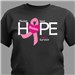 Personalized Always Have Hope Survivor Ribbon T-Shirt | Breast Cancer Survivor Shirt
