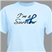 Personalized Cancer Survivor Ribbon T-Shirt 35879X