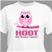 Give a Hoot Breast Cancer Awareness T-Shirt | Breast Cancer Shirts