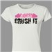 Cancer Awareness Ladies Fitted T-Shirt 915954X