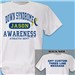 Personalized Down Syndrome Awareness Athletic Dept. T-Shirt 34173X