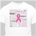 Survivor Word-Art T-Shirt | Breast Cancer Survivor Shirt