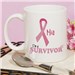 Personalized Breast Cancer Survivor Coffee Mug