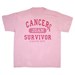 Cancer Survivor Athletic Dept. Breast Cancer Awareness Personalized T-shirt | Breast Cancer Awareness T Shirts