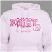Fight Cancer Awareness Hooded Sweatshirt | Breast Cancer Shirts